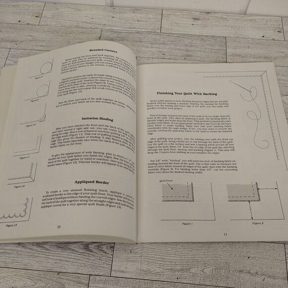 Vtg 1987 - Happy Endings Finishing The‎ Edges of Your Quilt - Patchwork Place - Picture 7 of 13